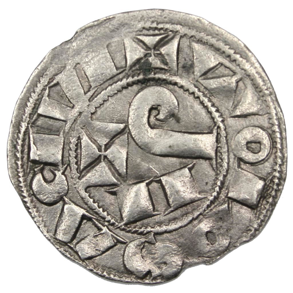 FRANCE, Denarius, Toulouse, AU(50-53), Silver, 1.04