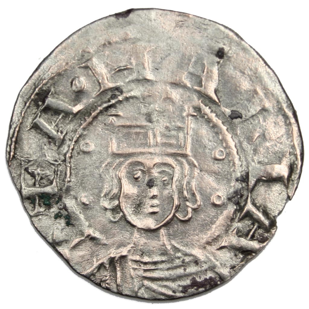 FRANCE, Denarius, Clermont, EF(40-45), Billon, 1.03