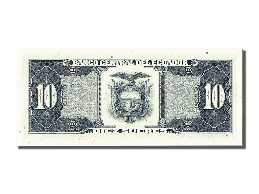 Banknote, Ecuador, 10 Sucres, 1988, 1988-11-22, UNC(65-70)