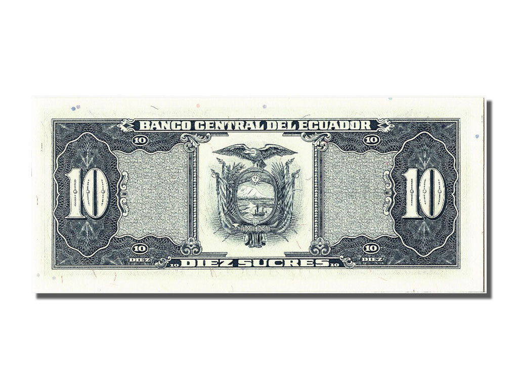 Banknote, Ecuador, 10 Sucres, 1988, 1988-11-22, UNC(65-70)