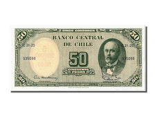 Banknot, Chile, 5 Centesimos on 50 Pesos, UNC(65-70)
