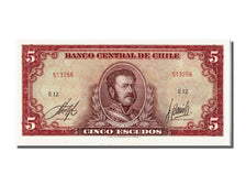 Billet, Chile, 5 Escudos, NEUF