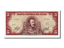 Chili, 5 Escudos type Bulnes