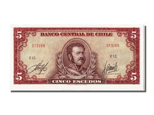 Billet, Chile, 5 Escudos, NEUF