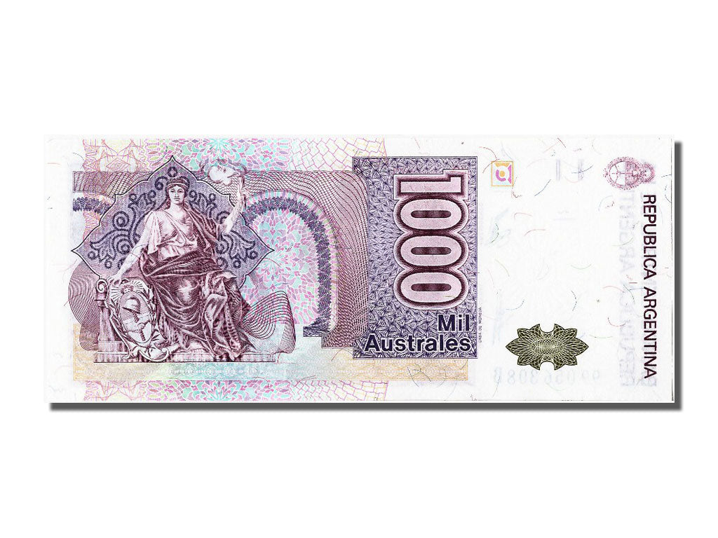 Billet, Argentine, 1000 Australes, NEUF
