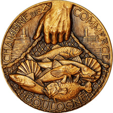 France, Medal, Boulogne-sur-mer, Port de Pêche, de Voyageurs et de Commerce