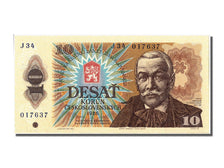 Biljet, Tsjecho-Slowakije, 10 Korun, 1986, NIEUW