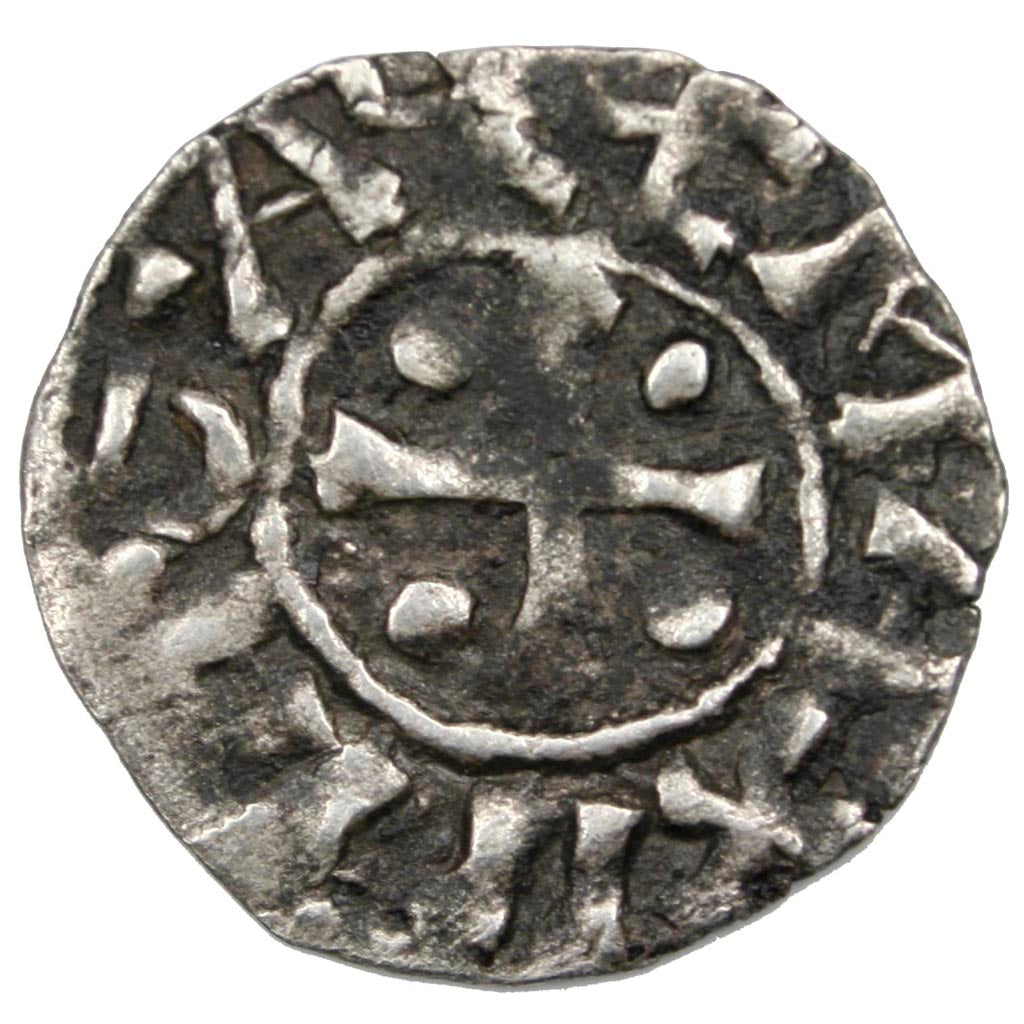 FRANCE, Denarius, Vienne, VF(30-35), Silver, 0.84