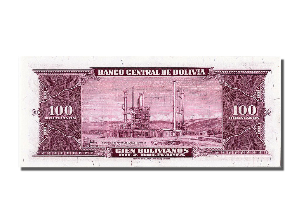 Billete, 100 Bolivianos, 1945, Bolivia, 1945-12-20, UNC