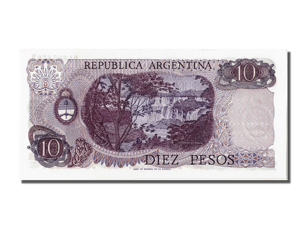 Billet, Argentine, 10 Pesos, NEUF