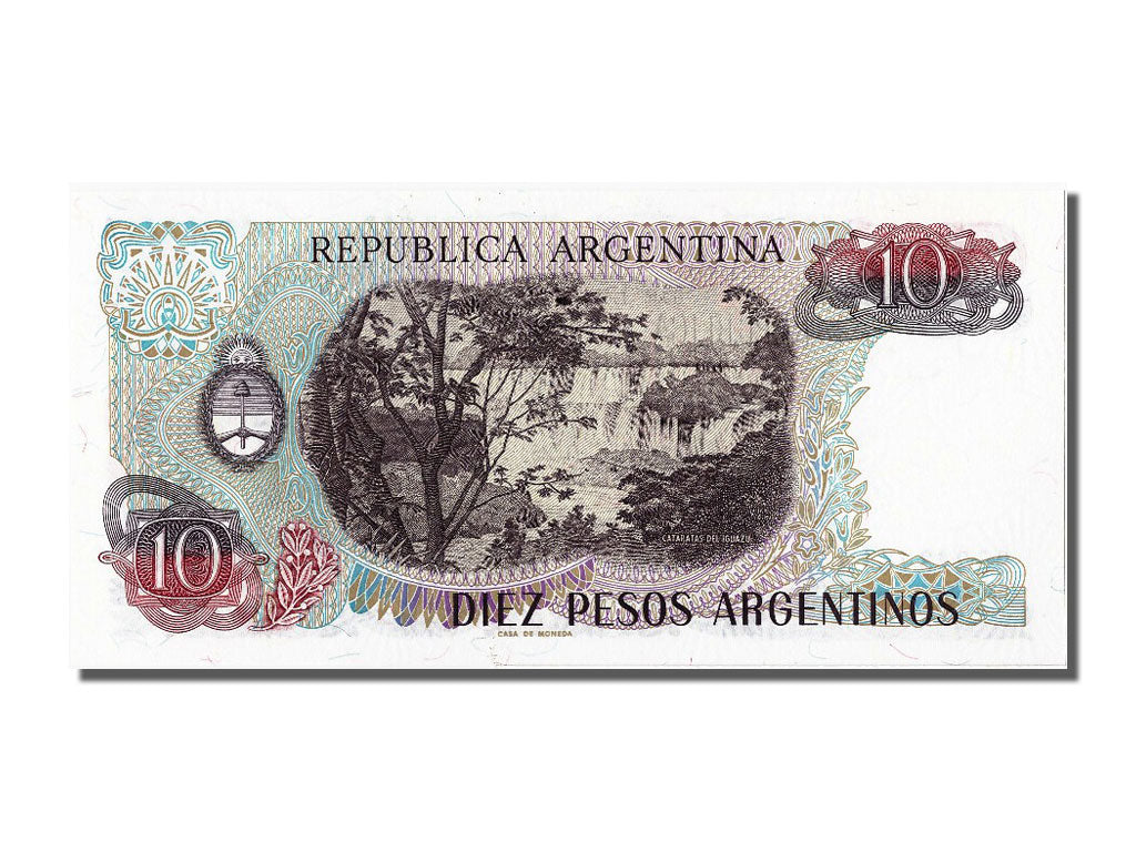Banknote, Argentina, 10 Pesos Argentinos, UNC(65-70)