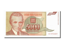 Banknot, Jugosławia, 5000 Dinara, 1993, UNC(65-70)
