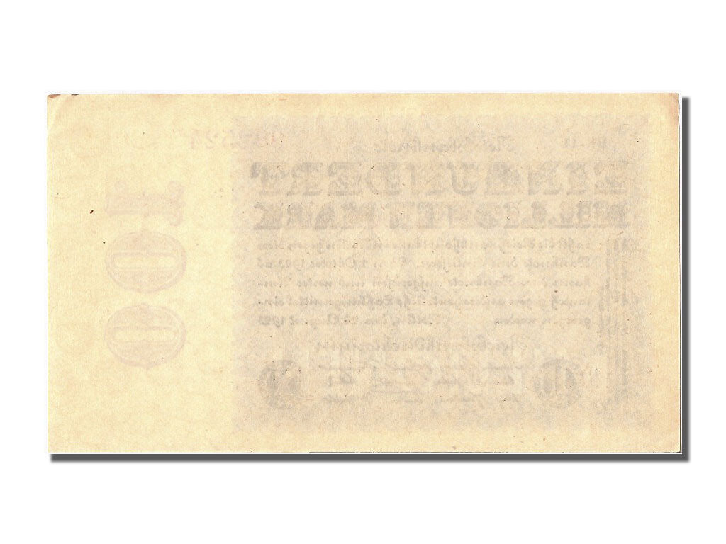 Banknote, Germany, 100 Millionen Mark, 1923, 1923-08-22, UNC(63)