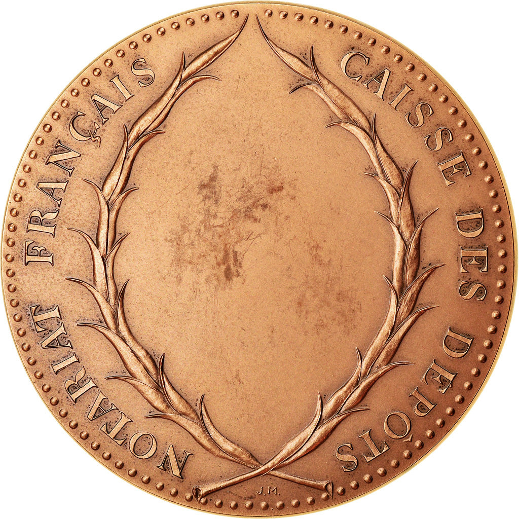 France, Médaille, Notary, Henri François d'Aguesseau , Notariat Français