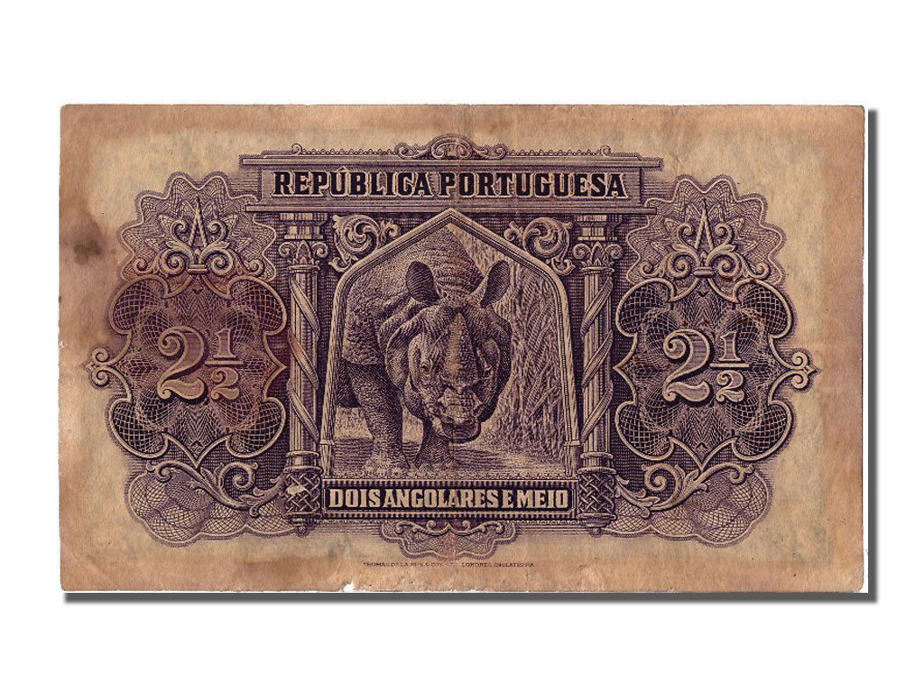 Banknote, Angola, 2 1/2 Angolares, 1942, VF(20-25)