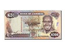 Banconote, Zambia, 500 Kwacha, FDS