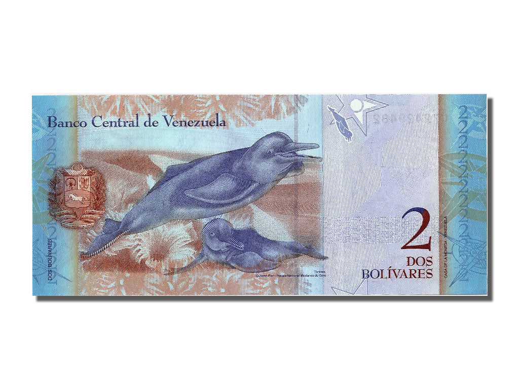 Banknote, Venezuela, 2 Bolivares, 2007, 2007-03-20, UNC(65-70)