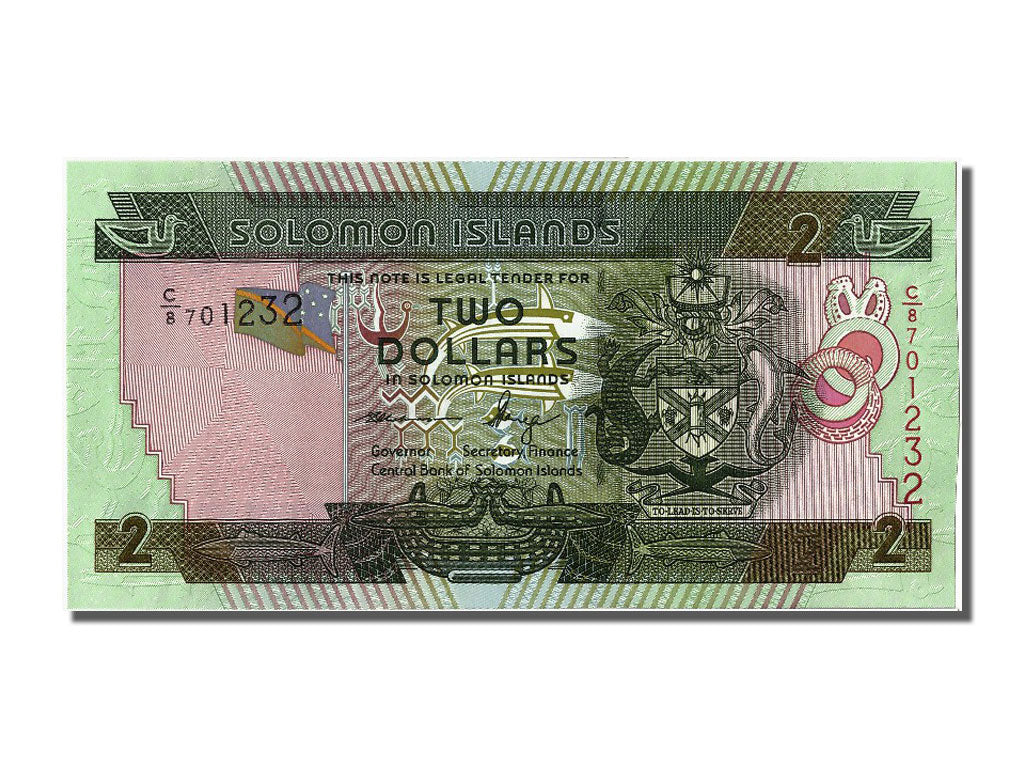 Banknote, Solomon Islands, 2 Dollars, UNC(65-70)