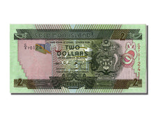 Billet, Îles Salomon, 2 Dollars, NEUF