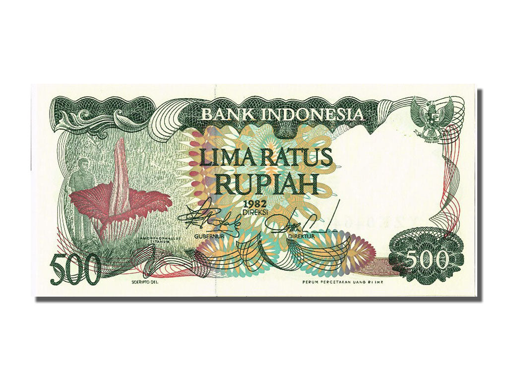 Biljet, Indonesië, 500 Rupiah, 1982, NIEUW