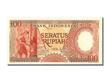 Indonesia, 100 Rupiah, 1958, KM #59, UNC(63), DFQ 019830