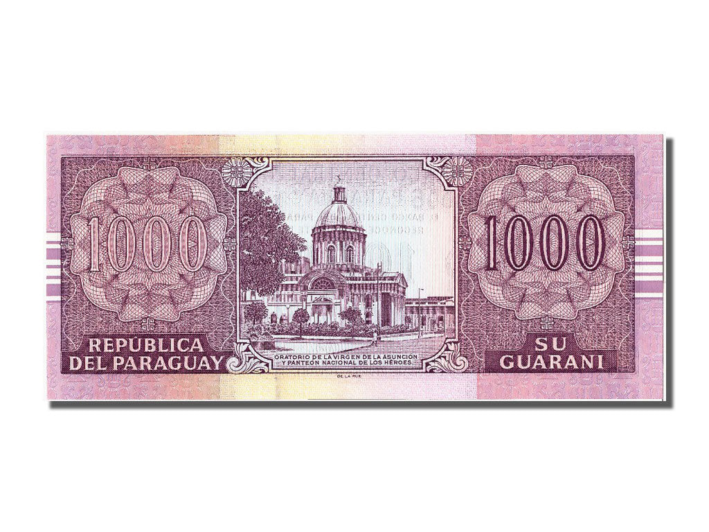 Banknote, Paraguay, 1000 Guaranies, 2005, UNC(65-70)