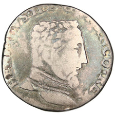 FRANCE, Teston, 1558, Toulouse, VF(20-25), Silver, Sombart #4572, 9.23