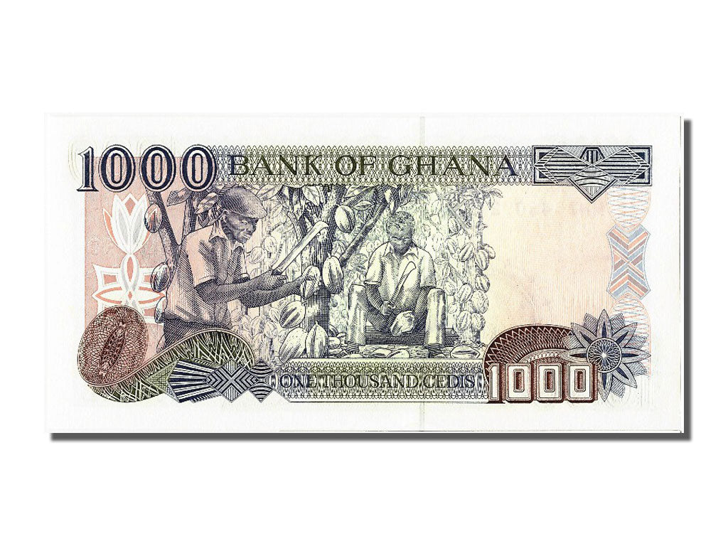 Banconote, Ghana, 1000 Cedis, 2003, 2003-08-04, FDS