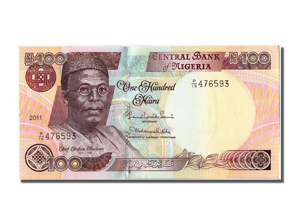 Banknot, Nigeria, 100 Naira, 2011, UNC(63)
