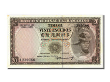 Billet, Timor, 20 Escudos, 1967, 1967-10-24, SPL