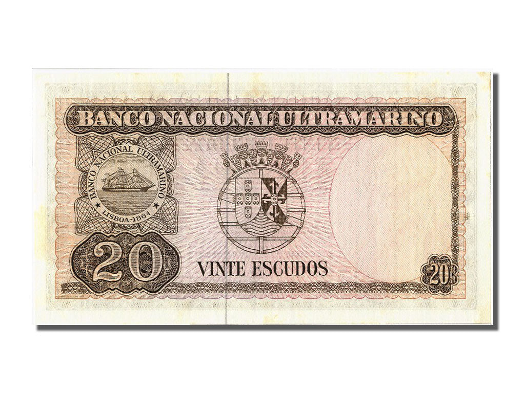 Billete, 20 Escudos, 1967, Timor, 1967-10-24, SC