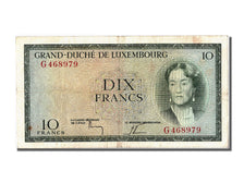 Luxembourg, 10 Francs, KM #48a, EF(40-45), G 468979