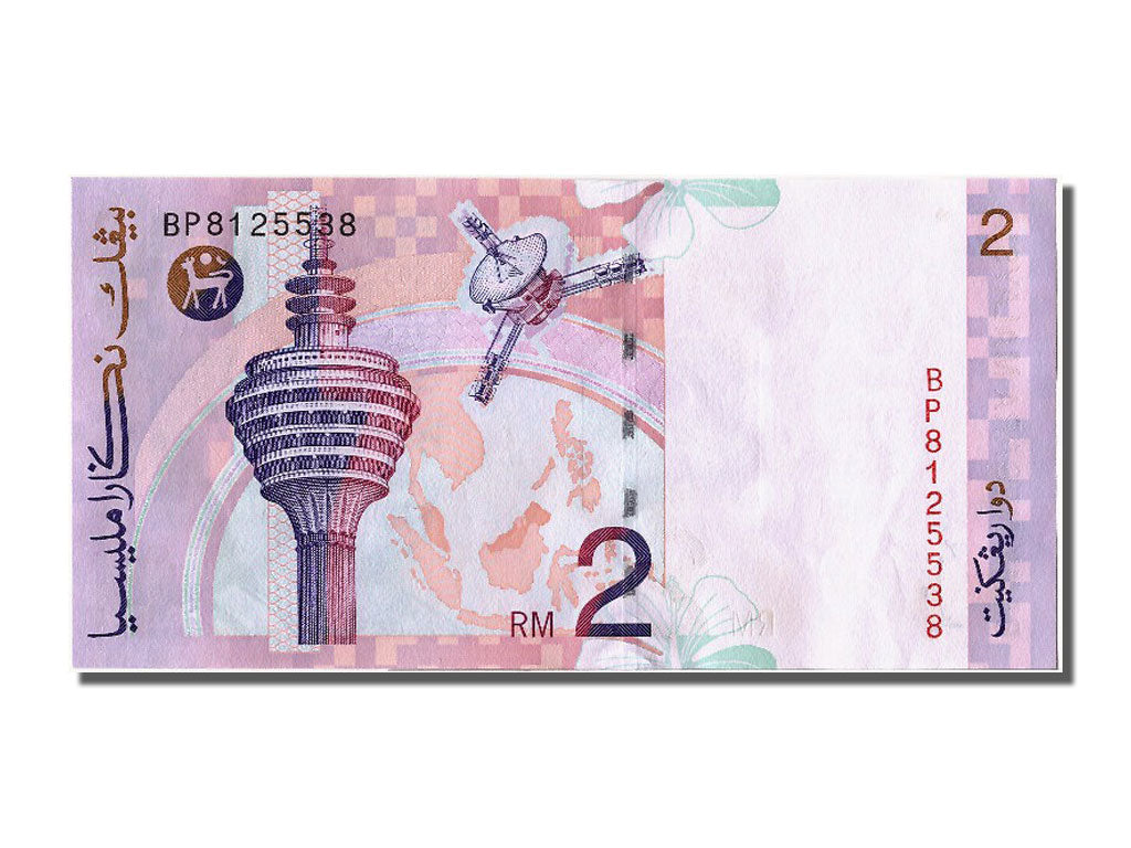 Malaysia, 2 Ringgit, KM #40a, UNC(63), BP8125538