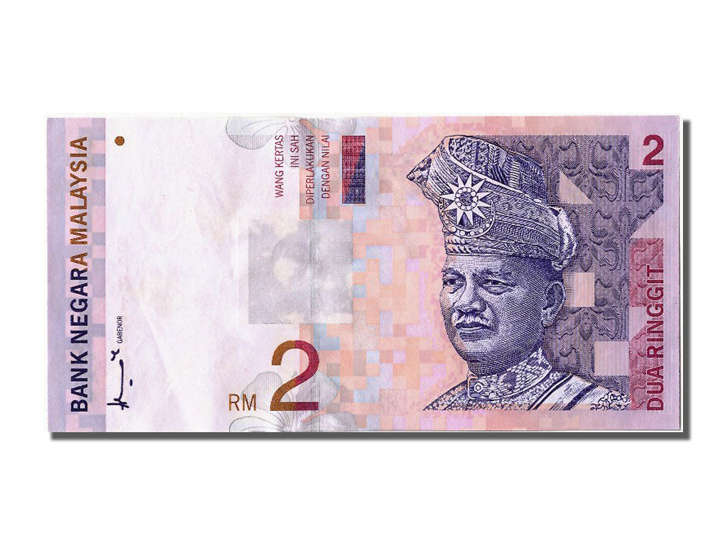 Geldschein, Malaysia, 2 Ringgit, UNZ-