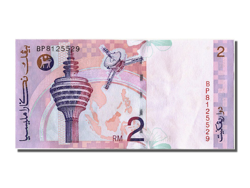 Geldschein, Malaysia, 2 Ringgit, UNZ-