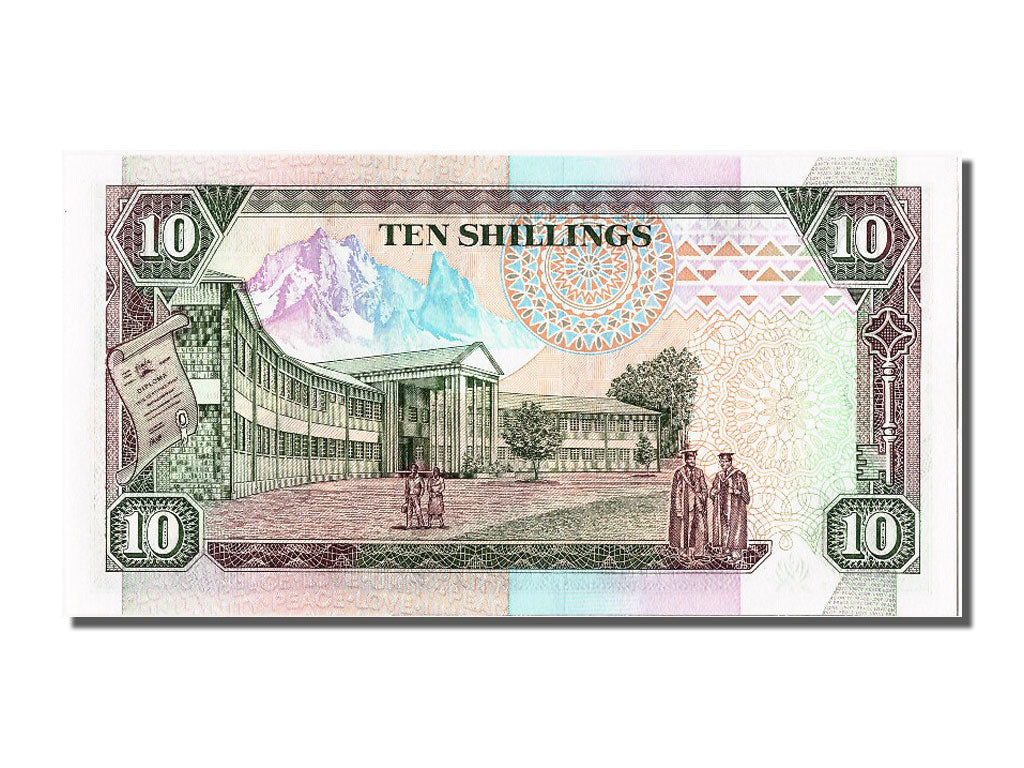 Banknote, Kenya, 10 Shillings, 1990, 1990-07-01, UNC(65-70)