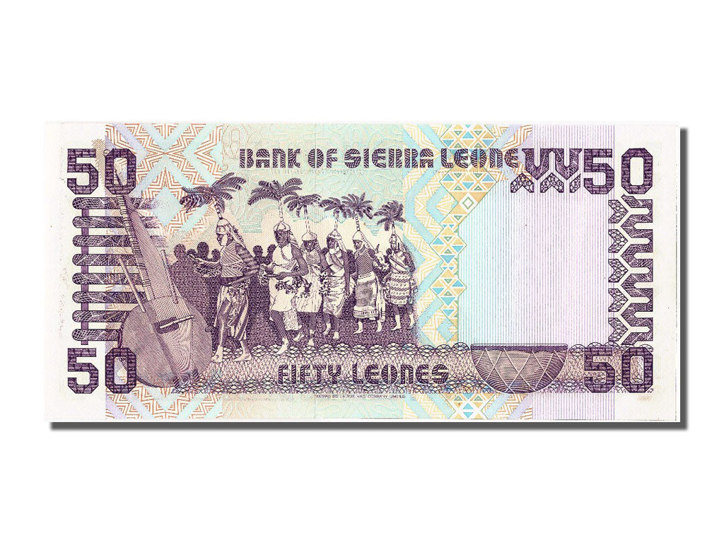 Sierra Leone, 50 Leones, 1989, KM #17b, 1989-04-27, UNC(63), C/45 669165