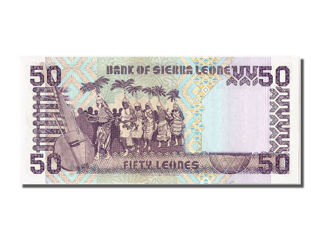 Sierra Leone, 50 Leones, 1989, KM #17b, 1989-04-27, UNC(63), C/45 669184