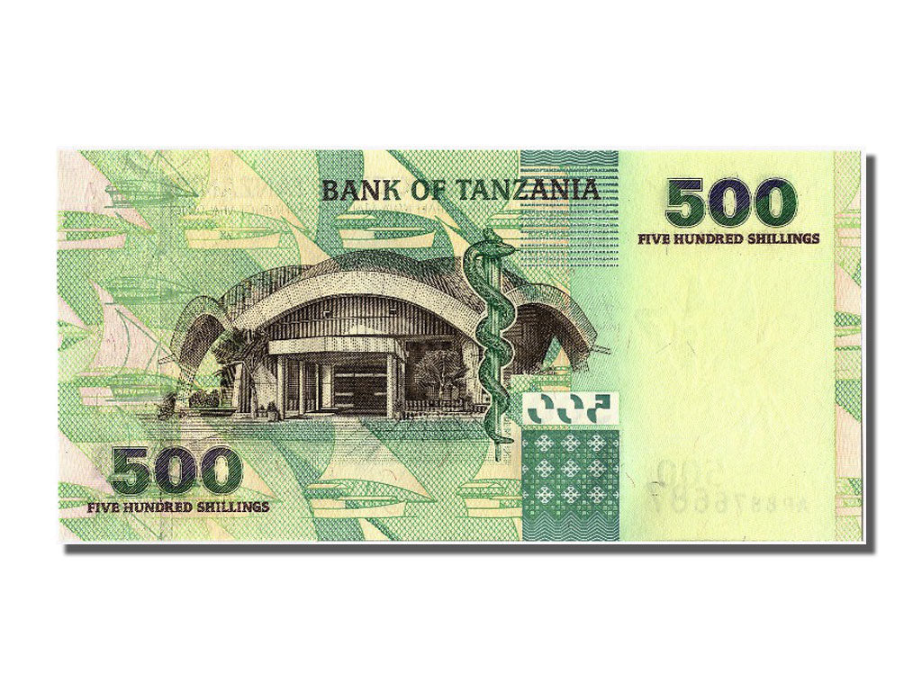 Banconote, Tanzania, 500 Shilingi, FDS