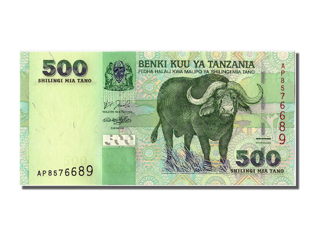 Banknot, Tanzania, 500 Shilingi, UNC(65-70)
