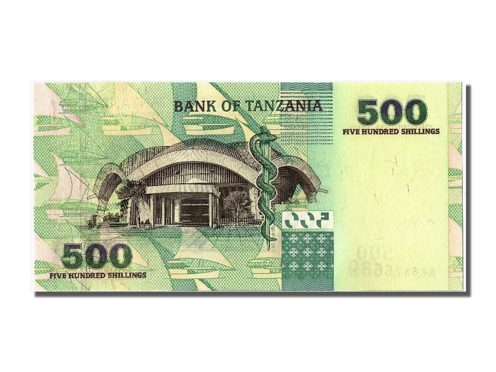 Banknot, Tanzania, 500 Shilingi, UNC(65-70)