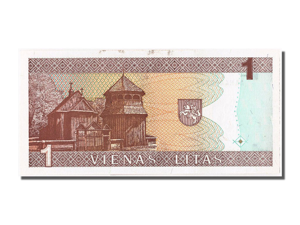Lithuania, 1 Litas, 1994, KM #53a, UNC(63), AAH4449284