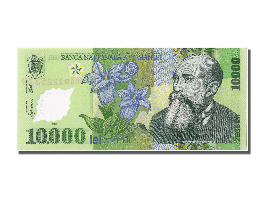 Billet, Roumanie, 10,000 Lei, 2000, NEUF