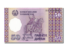 Banconote, Tagikistan, 50 Diram, 1999, FDS