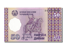 Banknote, Tajikistan, 50 Diram, 1999, UNC(65-70)
