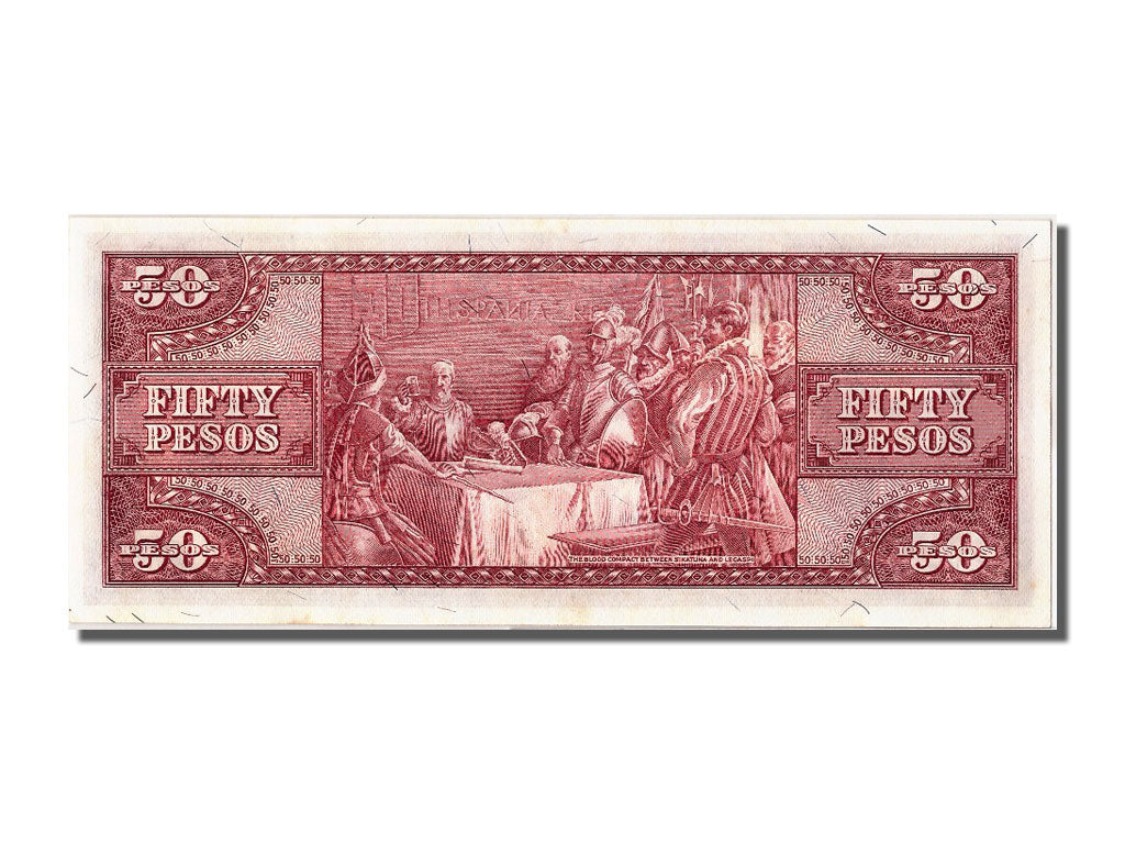 Philippines, 50 Pesos, KM #138d, UNC(65-70), Q 615945