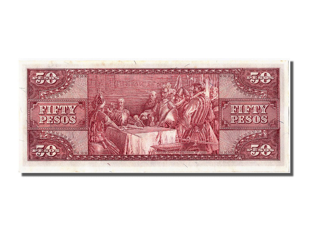 Banconote, Filippine, 50 Pesos, FDS