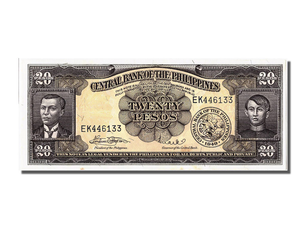 Banknote, Philippines, 20 Pesos, UNC(63)