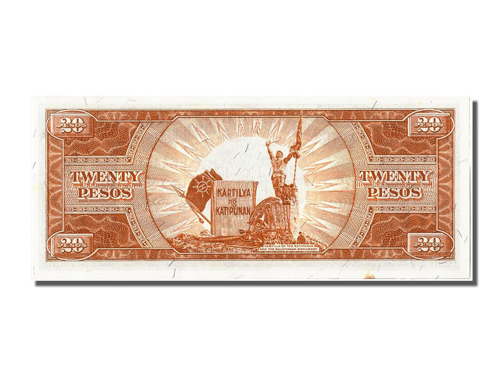 Banknote, Philippines, 20 Pesos, UNC(63)