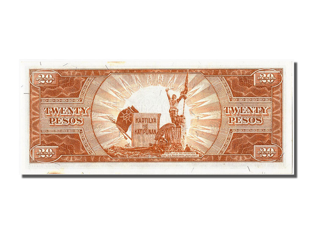Banknote, Philippines, 20 Pesos, UNC(63)